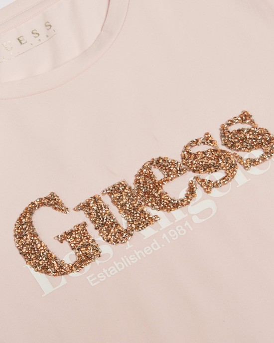 Eco Pink Astrelle Logo T-Shirt Eco Pink Astrelle Logo T-Shirt