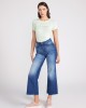 High-Rise Ankle Wide Leg Denim Jeans In Feel Free Wash High-Rise Ankle Wide Leg Denim Jeans In Feel Free Wash