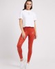 Eco White Caitlyn Active Crop T-Shirt