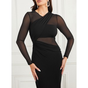 Marciano Black Starstruck Gown