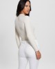 White Melodie Long Sleeve Knit Top