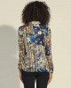 Patchwork Print Georgie Shirt Patchwork Print Georgie Shirt
