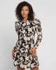 Soiree Floral Print Bernadette Mini Dress Soiree Floral Print Bernadette Mini Dress