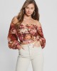 Eco Floral Tapestry Print Kristy Top Eco Floral Tapestry Print Kristy Top