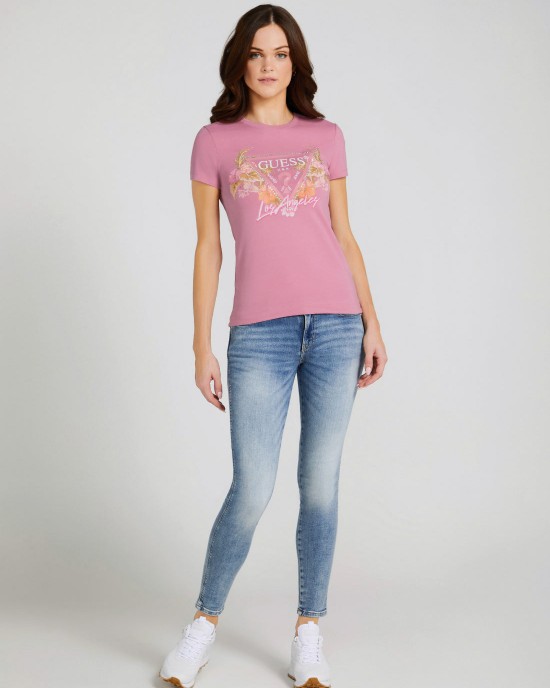 Eco Blush Flowers Logo T-Shirt Eco Blush Flowers Logo T-Shirt