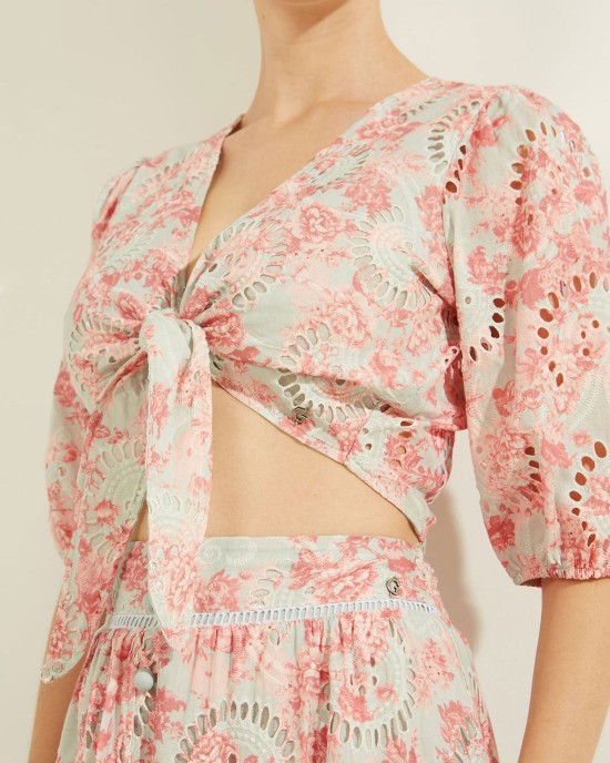 Pink Multi Silvia Top Pink Multi Silvia Top