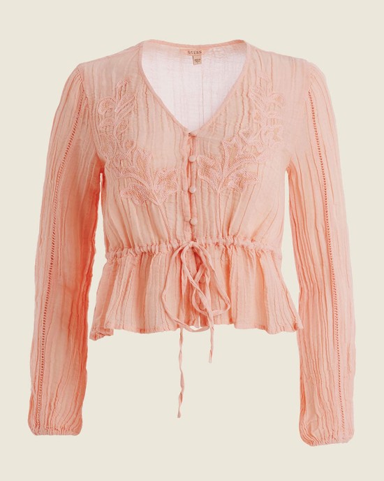Eco Pink Lensie Top Eco Pink Lensie Top