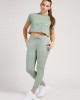 Eco Green Adele Logo Crop T-Shirt Eco Green Adele Logo Crop T-Shirt