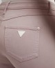 Mid-Rise Curvy Fit Skinny Denim Jeans In Rose Taupe Mid-Rise Curvy Fit Skinny Denim Jeans In Rose Taupe