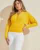 Marciano Gold Whisper Knit Top Marciano Gold Whisper Knit Top