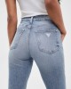 Eco High-Rise Straight Leg Girly Denim Jeans in Feel Pretty Wash Eco High-Rise Straight Leg Girly Denim Jeans in Feel Pretty Wash