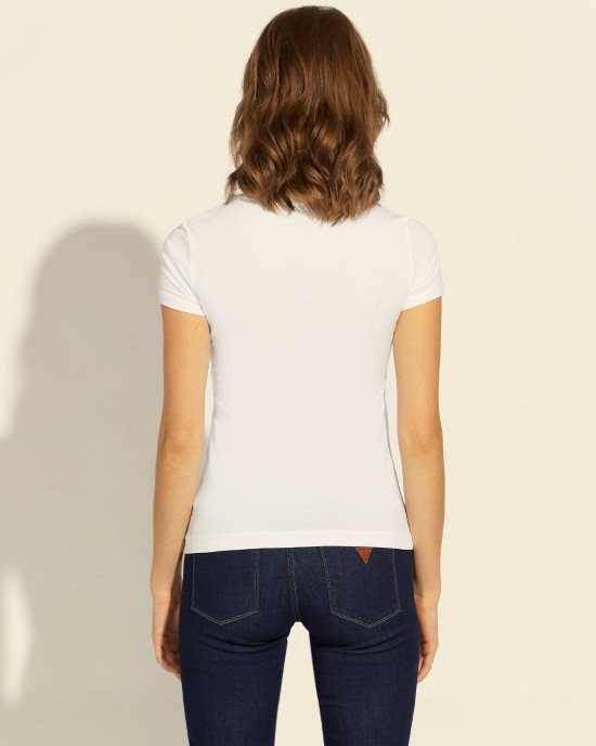 Eco White Astrelle Logo T-Shirt Eco White Astrelle Logo T-Shirt