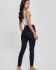 High-Rise Corset Shape Up Skinny Denim Jeans In Rinse Wash High-Rise Corset Shape Up Skinny Denim Jeans In Rinse Wash