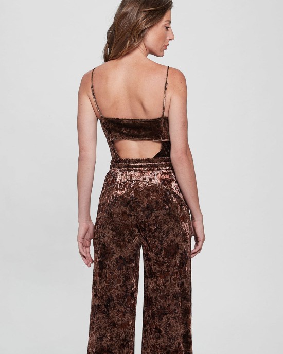 Spice Floral Jade Bodysuit Top Spice Floral Jade Bodysuit Top