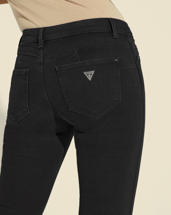 High-Rise 1981 Skinny Leg Denim Jeans In Carrie Black Wash High-Rise 1981 Skinny Leg Denim Jeans In Carrie Black Wash