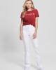 Eco Red 1981 Roll Cuff Logo T-Shirt Eco Red 1981 Roll Cuff Logo T-Shirt