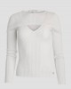 Eco White Marion Knit Top Eco White Marion Knit Top