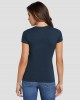 Eco Blackened Blue Adriana Logo T-Shirt Eco Blackened Blue Adriana Logo T-Shirt