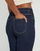 High-Rise Straight Leg Mom Denim Jeans In Authentic Dark Wash High-Rise Straight Leg Mom Denim Jeans In Authentic Dark Wash