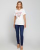 Eco White Icon Logo T-Shirt