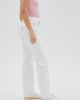 Guess Originals High-Rise Straight Leg Mom Denim Jeans In Ecru Wash Guess Originals High-Rise Straight Leg Mom Denim Jeans In Ecru Wash