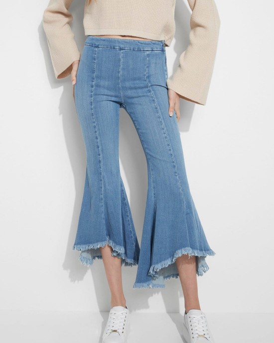 High-Rise Flare Denim Jeans in Sophia Wash High-Rise Flare Denim Jeans in Sophia Wash