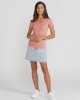 Eco Rose V-Neck Mini Logo T-Shirt Eco Rose V-Neck Mini Logo T-Shirt