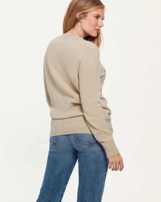 Eco Beige Juliette Knit Top Eco Beige Juliette Knit Top