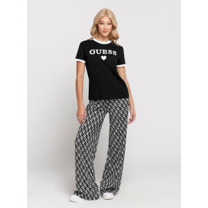 Black Caryl Short Sleeve T-Shirt