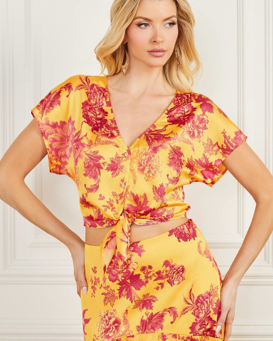 Marciano Emaya Wrap Maxi Dress Marciano Emaya Wrap Maxi Dress
