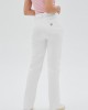 Guess Originals High-Rise Straight Leg Mom Denim Jeans In Ecru Wash Guess Originals High-Rise Straight Leg Mom Denim Jeans In Ecru Wash