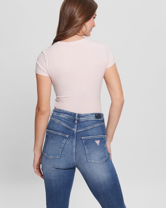 Eco Pink Crystal Logo T-Shirt Eco Pink Crystal Logo T-Shirt