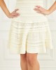 Marciano Pearl White Bethany Mini Dress Marciano Pearl White Bethany Mini Dress