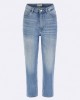 High-Rise Relaxed Fit Mom Denim Jeans In Bora Sky Wash High-Rise Relaxed Fit Mom Denim Jeans In Bora Sky Wash