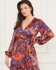 Marciano Betty Blue Wrap Mini Dress Marciano Betty Blue Wrap Mini Dress