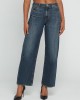 Eco High-Rise 90s Boyfriend Denim Jeans In Waterton Blue Wash Eco High-Rise 90s Boyfriend Denim Jeans In Waterton Blue Wash
