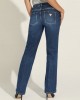Low-Rise Sexy Straight Denim Jeans In Refined Vintage Wash Low-Rise Sexy Straight Denim Jeans In Refined Vintage Wash
