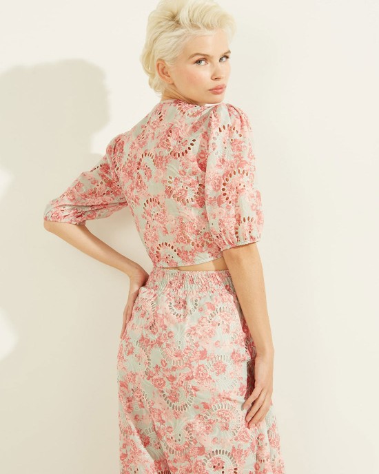 Pink Multi Silvia Top Pink Multi Silvia Top