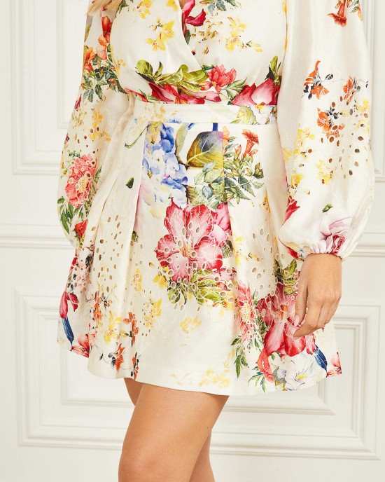 Marciano Glorious Garden Emb Mini Dress Marciano Glorious Garden Emb Mini Dress