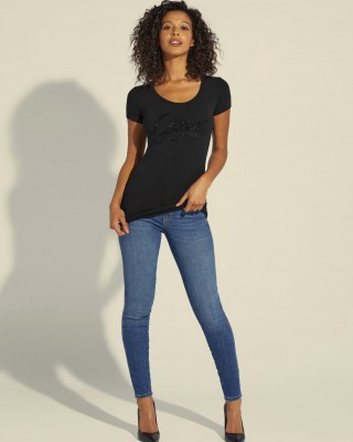 Black Bryanna Logo T-Shirt