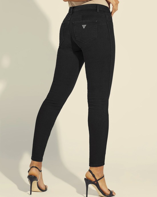 High-Rise 1981 Skinny Leg Denim Jeans In Carrie Black Wash High-Rise 1981 Skinny Leg Denim Jeans In Carrie Black Wash