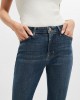 High-Rise Sexy Flared Denim Jeans In Blue Fog Wash