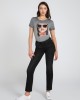 High-Rise Sexy Straight Leg Denim Jeans In Orbit Wash High-Rise Sexy Straight Leg Denim Jeans In Orbit Wash
