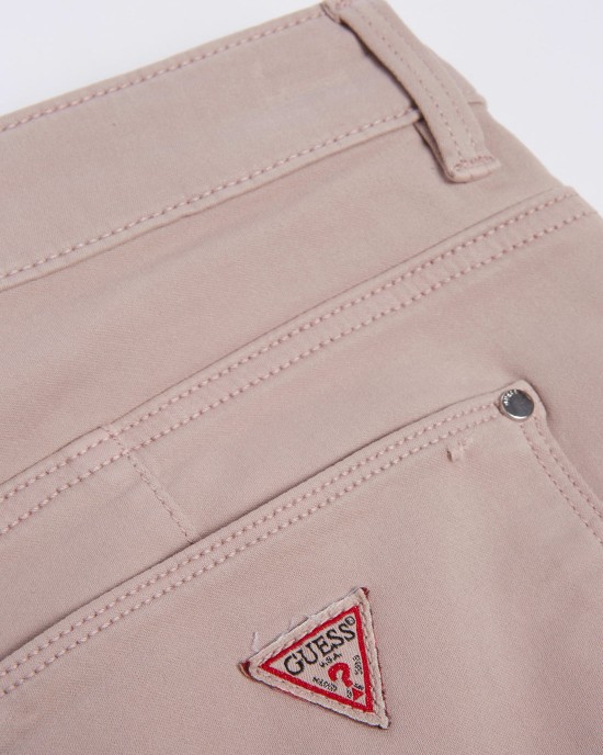 Mid-Rise Curvy Fit Skinny Denim Jeans In Rose Taupe Mid-Rise Curvy Fit Skinny Denim Jeans In Rose Taupe