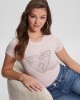Eco Pink Crystal Logo T-Shirt Eco Pink Crystal Logo T-Shirt