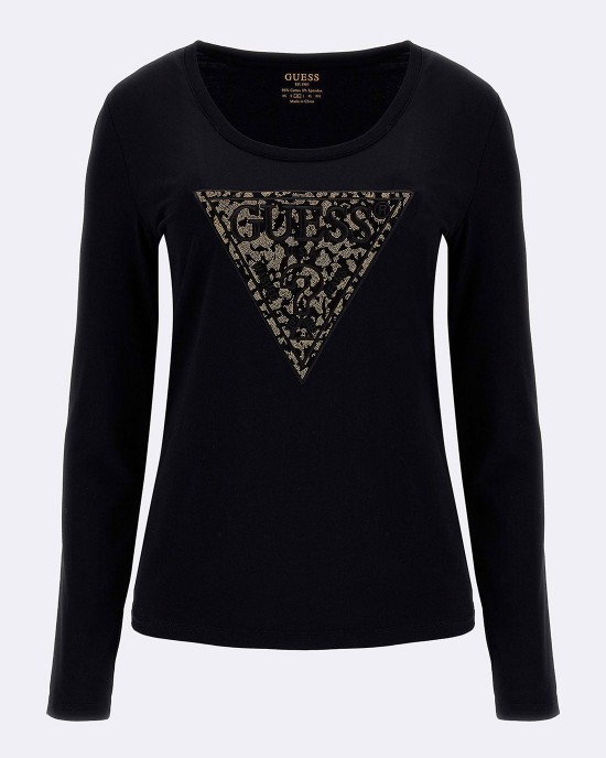 Eco Black Lidia Logo T-Shirt Eco Black Lidia Logo T-Shirt