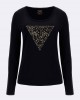 Eco Black Lidia Logo T-Shirt Eco Black Lidia Logo T-Shirt