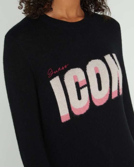 Eco Black Juliette Knit Top Eco Black Juliette Knit Top