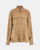 Gold Metallic Annamaria Top Gold Metallic Annamaria Top