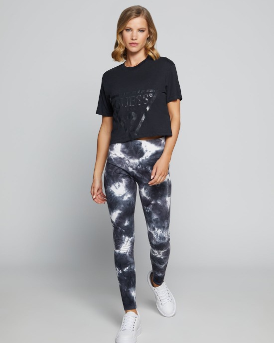 Eco Blue Adele Active Crop T-Shirt Eco Blue Adele Active Crop T-Shirt